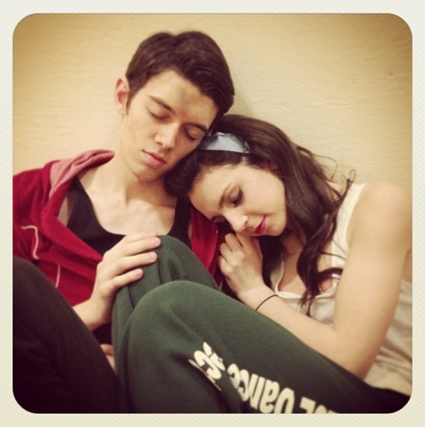 Photo Flash: Saturday Intermission Pics, March 30 - Easter Edition with NICE WORK, NEWSIES, MOTOWN and More!  Image