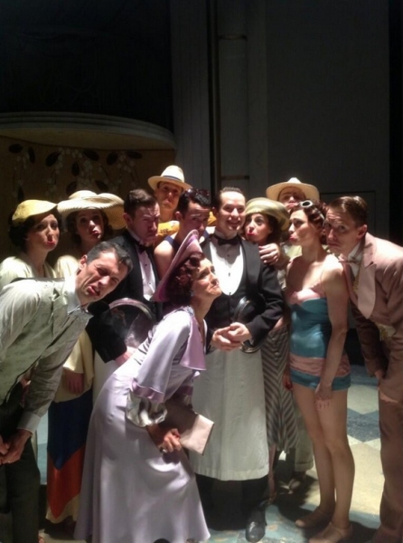 Photo Flash: Saturday Intermission Pics, March 30 - Easter Edition with NICE WORK, NEWSIES, MOTOWN and More!  Image