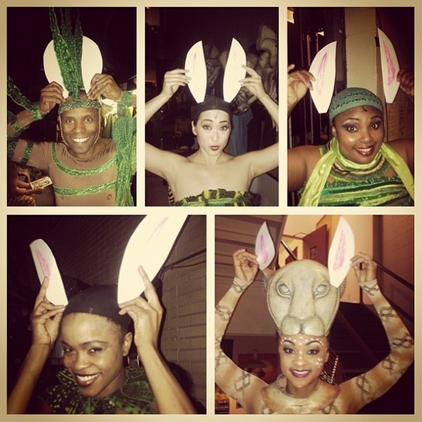 Photo Flash: Saturday Intermission Pics, March 30, Part 2 - Easter Edition with MATILDA, LUCKY GUY, CINDERELLA and More! Image