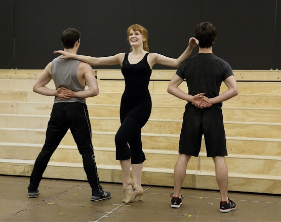 Photo Flash: Sneak Peek at Norbert Leo Butz, Kate Baldwin & More in Rehearsal for BIG FISH Image
