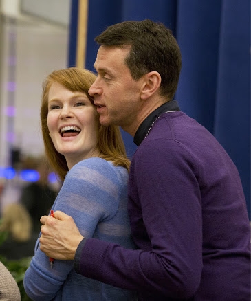Photo Flash: Sneak Peek at Norbert Leo Butz, Kate Baldwin & More in Rehearsal for BIG FISH Image