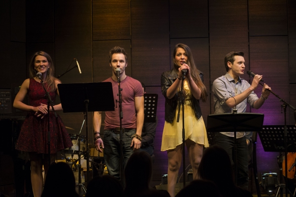 Natalie Bush, Michael Pickering, Sarah Naudi and Sam Lupton Photo