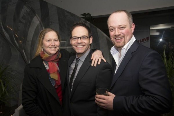 Penny Luedtke, Bobby Cronin and James Beresford Photo