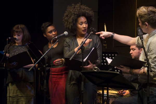 Rebecca Trehearn, Cynthia Erivo, Olivia Phillip and Craig Mather Photo