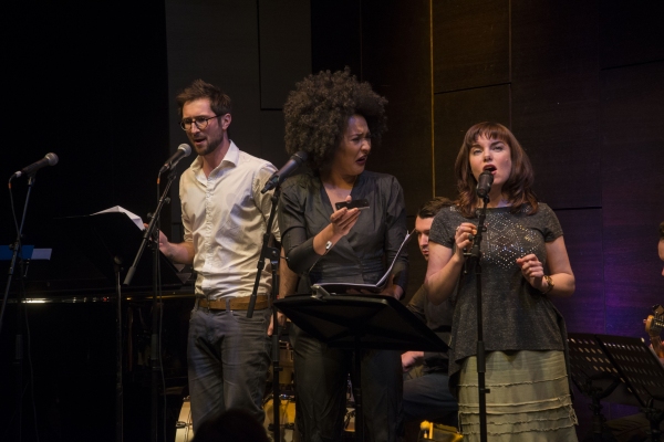 Tom Parsons, Olivia Phillip and Rebecca Trehearn Photo