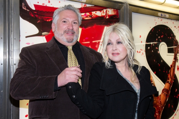 Photo Coverage: Cyndi Lauper & Harvey Fierstein Unveil NYC Subway Ads! Image