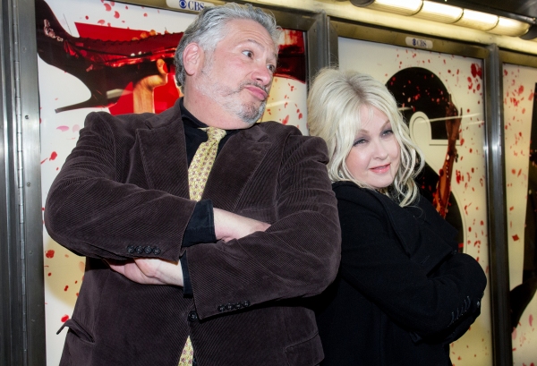 Photo Coverage: Cyndi Lauper & Harvey Fierstein Unveil NYC Subway Ads! Image