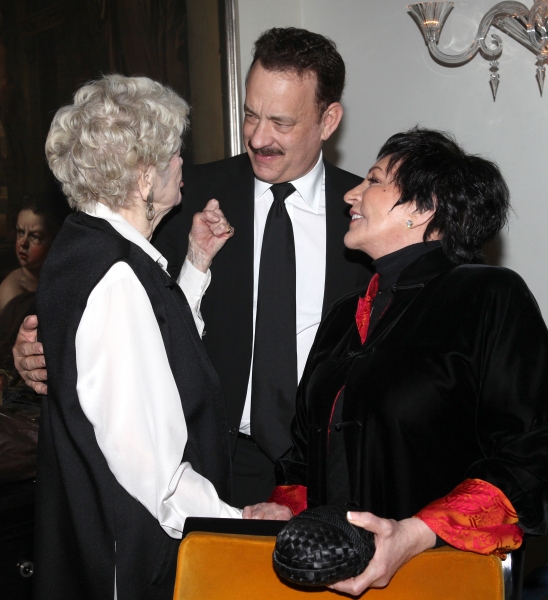 Elaine Stritch, Tom Hanks & Liza Minnelli  Photo