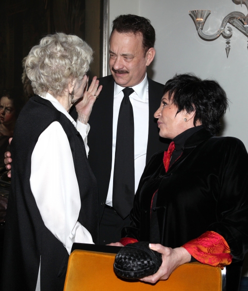 Elaine Stritch, Tom Hanks & Liza Minnelli Photo
