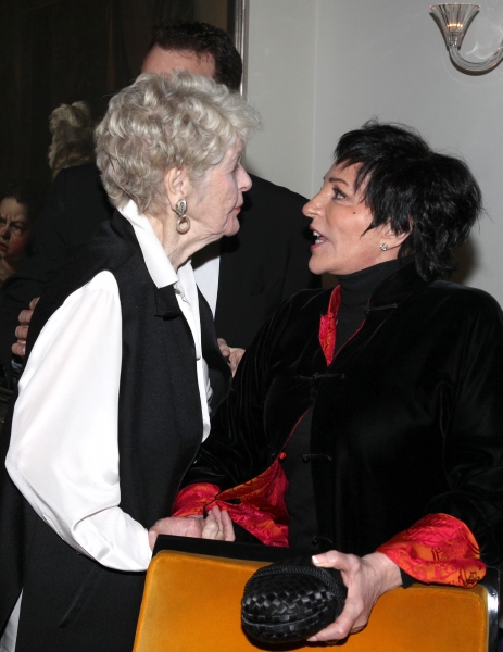 Photo Coverage: The Stars Come Out for Elaine Stritch's Farewell Cabaret - Movin' Over and Out Photo Coverage: The Stars Come Out for Elaine Stritch's Farewell Cabaret - Movin' Over and Out Image