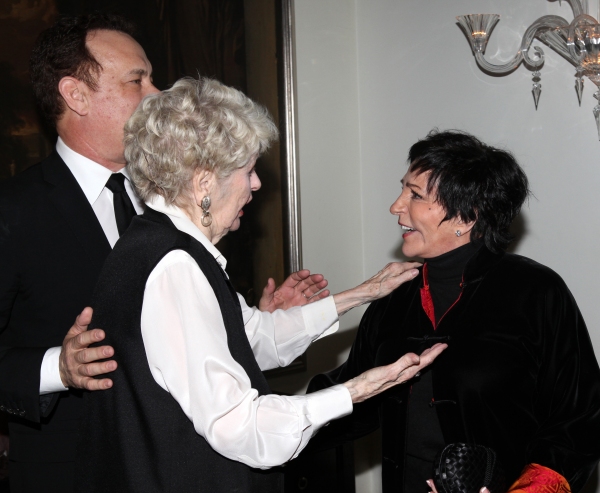 Tom Hanks, Liza Minnelli & Elaine Stritch  Photo