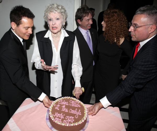 Photo Coverage: The Stars Come Out for Elaine Stritch's Farewell Cabaret - Movin' Over and Out Photo Coverage: The Stars Come Out for Elaine Stritch's Farewell Cabaret - Movin' Over and Out Image