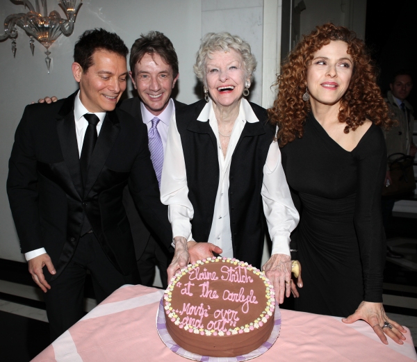 Photo Coverage: The Stars Come Out for Elaine Stritch's Farewell Cabaret - Movin' Over and Out Photo Coverage: The Stars Come Out for Elaine Stritch's Farewell Cabaret - Movin' Over and Out Image