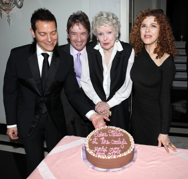 Photo Coverage: The Stars Come Out for Elaine Stritch's Farewell Cabaret - Movin' Over and Out Photo Coverage: The Stars Come Out for Elaine Stritch's Farewell Cabaret - Movin' Over and Out Image