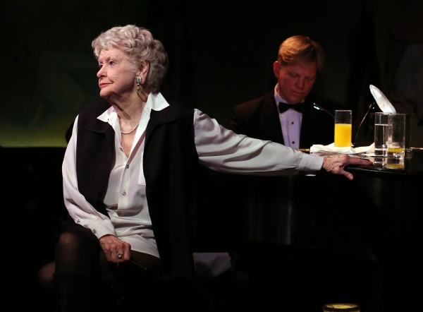 Elaine Stritch with Rob Bowman at the Piano Photo