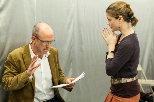 Photo Flash: In Rehearsal with the Cast of LOVE THERAPY Image