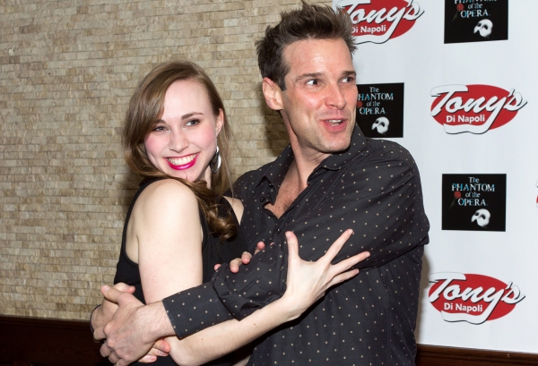 Photo Coverage: THE PHANTOM OF THE OPERA Cast Unveils Portrait at Tony's di Napoli Image