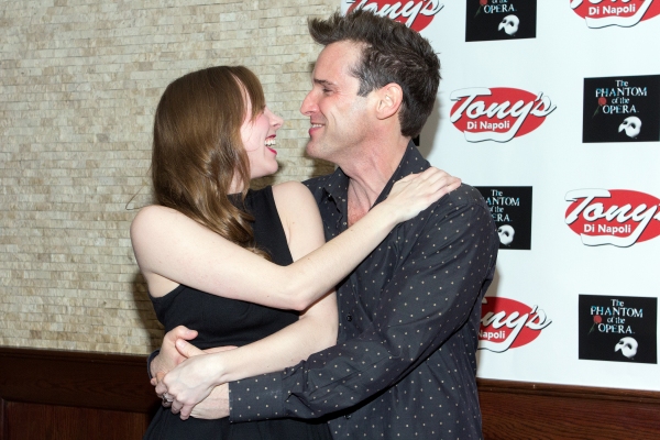 Photo Coverage: THE PHANTOM OF THE OPERA Cast Unveils Portrait at Tony's di Napoli Image