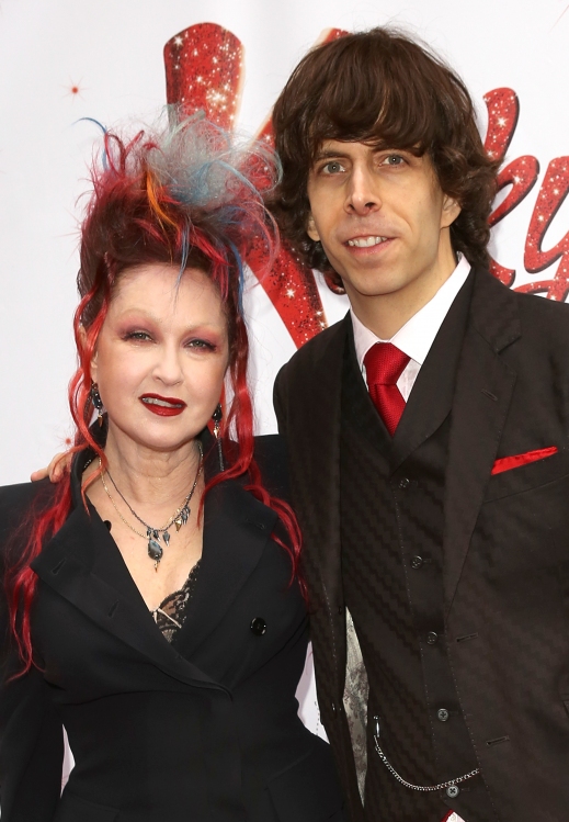 Cyndi Lauper and husband David Thornton HiRes Photo Photo Coverage