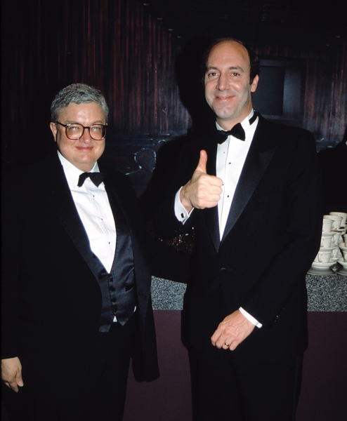 Gene Siskel and Roger Ebert Attending the N.A.T.P.E. TV Convention in New Orleans Jan Photo