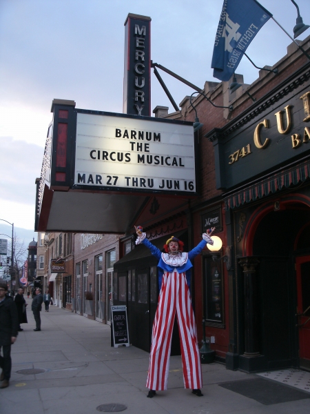 Photo Flash: Gene Weygandt and More at BARNUM's Opening Night at Mercury Theater Image