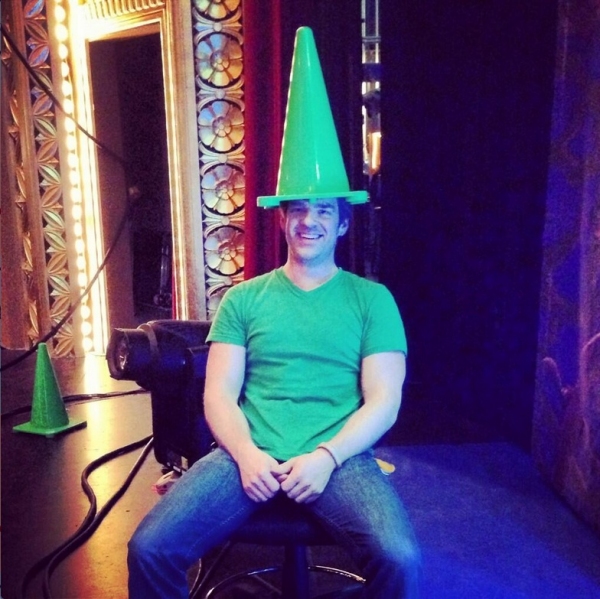 Photo Flash: Saturday Intermission Pics, April 6 - KINKY BOOTS and LUCKY GUY Celebrate Opening Week, HARDBODY Raps and More!  Image