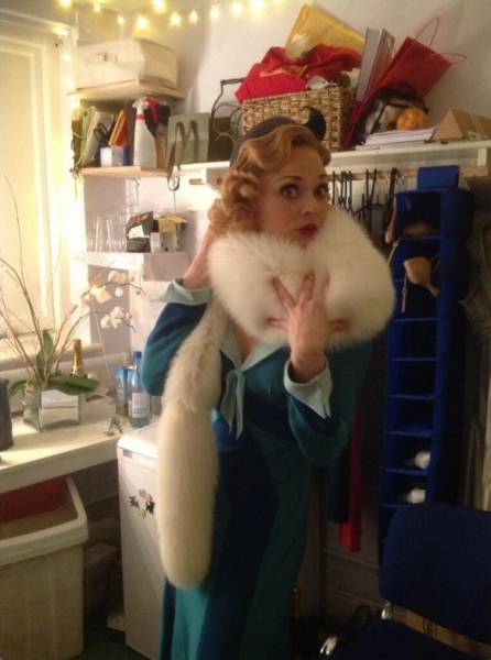 Photo Flash: Saturday Intermission Pics, April 6 - KINKY BOOTS and LUCKY GUY Celebrate Opening Week, HARDBODY Raps and More!  Image