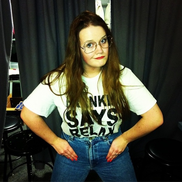 Photo Flash: Saturday Intermission Pics, April 6 - KINKY BOOTS and LUCKY GUY Celebrate Opening Week, HARDBODY Raps and More!  Image