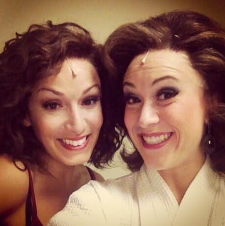 Photo Flash: Saturday Intermission Pics, April 6 - KINKY BOOTS and LUCKY GUY Celebrate Opening Week, HARDBODY Raps and More!  Image