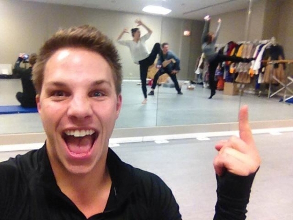 Photo Flash: Saturday Intermission Pics, April 6 - KINKY BOOTS and LUCKY GUY Celebrate Opening Week, HARDBODY Raps and More!  Image