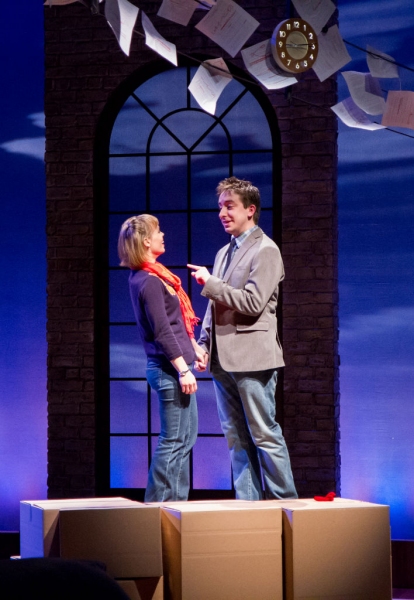 Photo Flash: First Look at James Gardiner and Erin Weaver in Signature's THE LAST FIVE YEARS Image