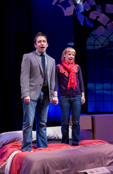 Photo Flash: First Look at James Gardiner and Erin Weaver in Signature's THE LAST FIVE YEARS Image