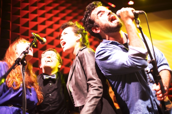 Photo Flash: Katrina Rose Dideriksen, Ashkon Davaran and More in JUNK: A ROCK OPERA Concert at Joe's Pub  Image