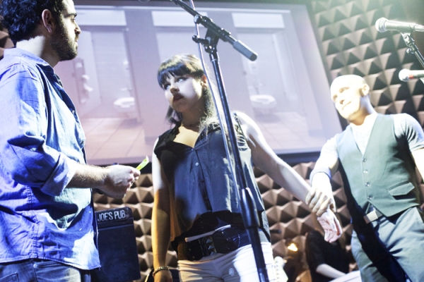 Photo Flash: Katrina Rose Dideriksen, Ashkon Davaran and More in JUNK: A ROCK OPERA Concert at Joe's Pub  Image