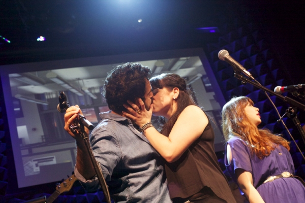 Photo Flash: Katrina Rose Dideriksen, Ashkon Davaran and More in JUNK: A ROCK OPERA Concert at Joe's Pub  Image