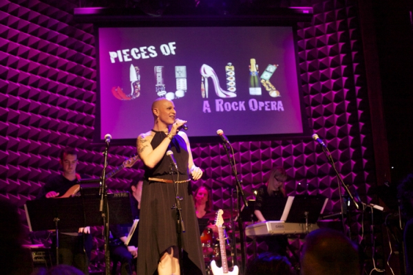 Photo Flash: Katrina Rose Dideriksen, Ashkon Davaran and More in JUNK: A ROCK OPERA Concert at Joe's Pub  Image