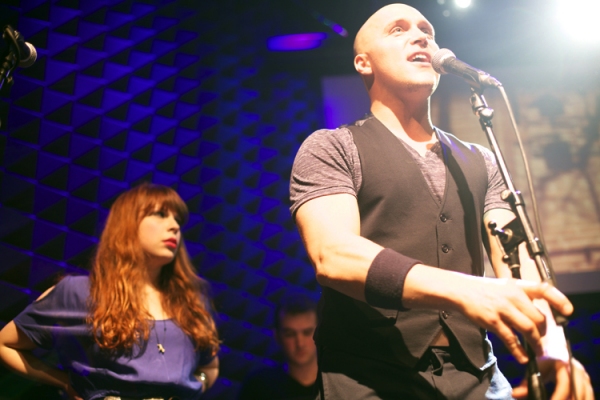 Photo Flash: Katrina Rose Dideriksen, Ashkon Davaran and More in JUNK: A ROCK OPERA Concert at Joe's Pub  Image