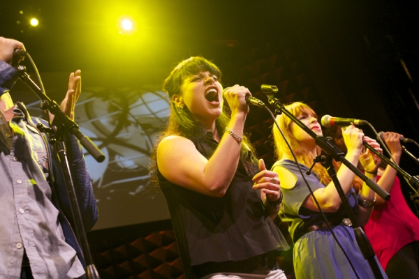 Photo Flash: Katrina Rose Dideriksen, Ashkon Davaran and More in JUNK: A ROCK OPERA Concert at Joe's Pub  Image