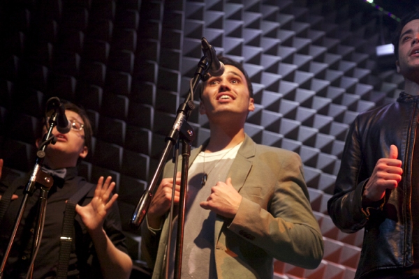 Photo Flash: Katrina Rose Dideriksen, Ashkon Davaran and More in JUNK: A ROCK OPERA Concert at Joe's Pub  Image