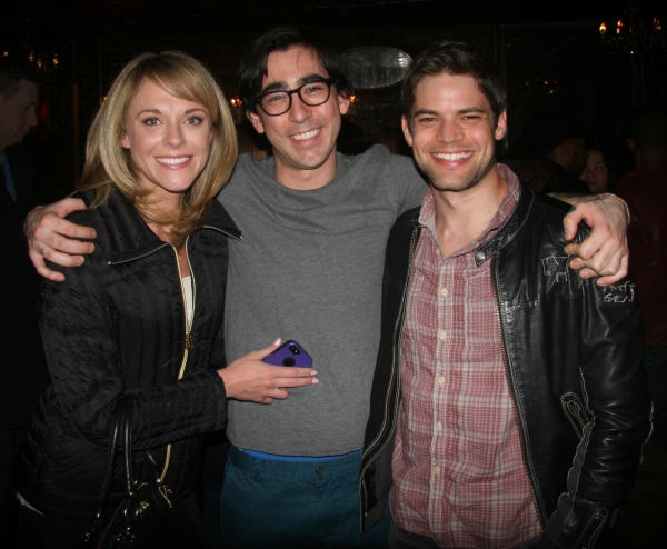 Ashley Spencer, Max Crumm and Jeremy Jordan Photo