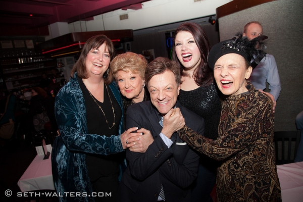 Ann Hampton Callaway, Marilyn Maye, Jim Caruso, Jane Monheit and Julie Wilson Photo