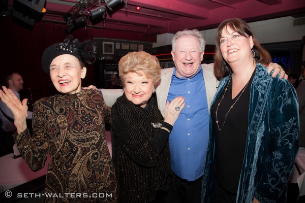 Julie Wilson, Marilyn Maye, Harvey Evans and Ann Hampton Callaway Photo