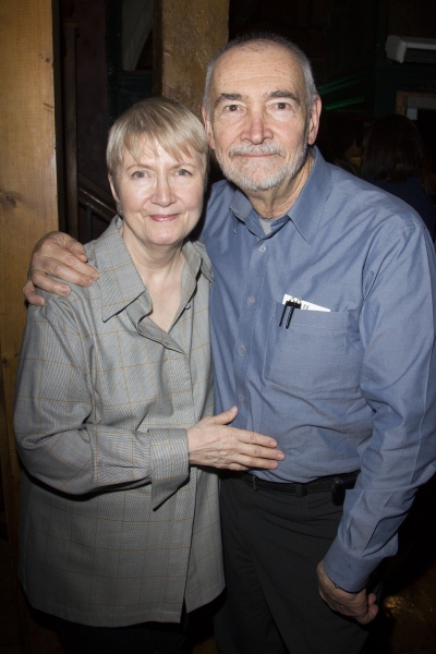 Jane Wilson and Michael G Wilson' Photo