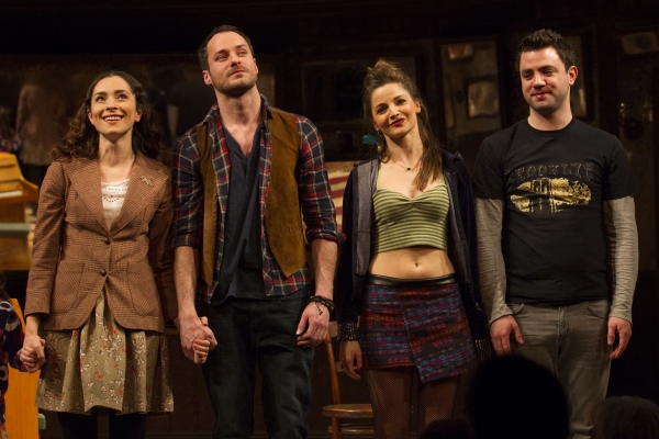 Zrinka Cvitesic, Declan Bennett, Flora Spencer-Longhurst and Gareth O'Connor Photo