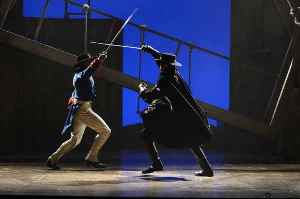 Photo Flash: First Look at Adam Jacobs, Andrea Goss & More in ZORRO, Opening Tonight! 