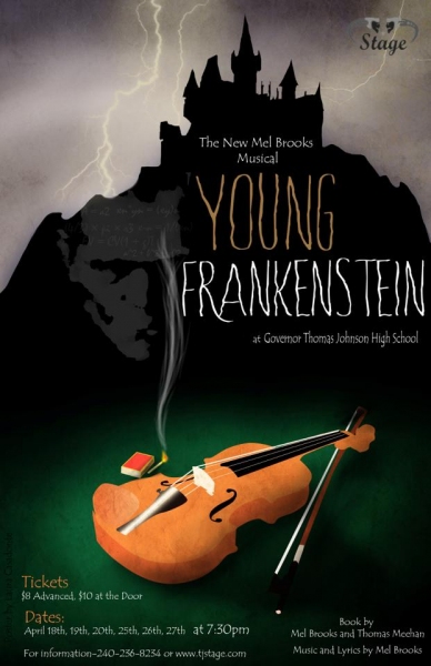 Photo Flash: Gov. Thomas Johnson High Presents YOUNG FRANKENSTEIN Image