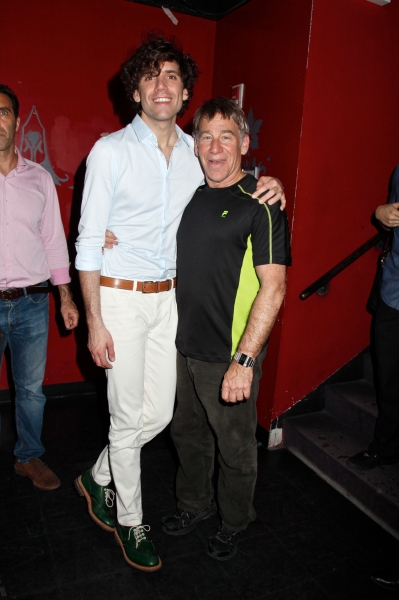 Mika and composer Stephen Schwartz Photo