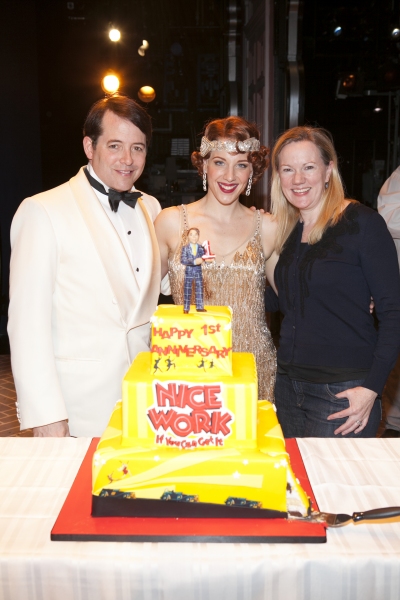 Photo Coverage: NICE WORK IF YOU CAN GET IT Celebrates 1 Year on Broadway! Image