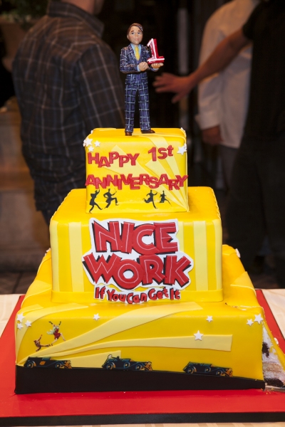 Photo Coverage: NICE WORK IF YOU CAN GET IT Celebrates 1 Year on Broadway! Image