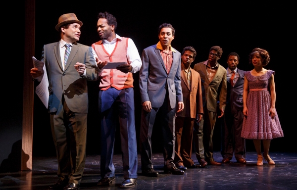 Photo Flash: Get Ready, 'Cause Here Comes MOTOWN- First Look at the Cast in Action!  Image